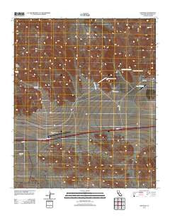 Hayfield California Historical topographic map, 1:24000 scale, 7.5 X 7.5 Minute, Year 2012