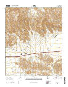 Hayfield California Current topographic map, 1:24000 scale, 7.5 X 7.5 Minute, Year 2015