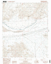 Hayfield Spring California Historical topographic map, 1:24000 scale, 7.5 X 7.5 Minute, Year 1986