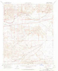 Hayfield California Historical topographic map, 1:62500 scale, 15 X 15 Minute, Year 1963