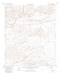 Hayfield California Historical topographic map, 1:62500 scale, 15 X 15 Minute, Year 1963