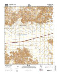 Hayfield Spring California Current topographic map, 1:24000 scale, 7.5 X 7.5 Minute, Year 2015