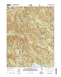 Haypress Valley California Current topographic map, 1:24000 scale, 7.5 X 7.5 Minute, Year 2015