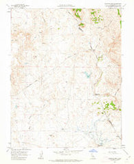 Haystack Mtn. California Historical topographic map, 1:24000 scale, 7.5 X 7.5 Minute, Year 1962