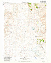Haystack Mtn. California Historical topographic map, 1:24000 scale, 7.5 X 7.5 Minute, Year 1962