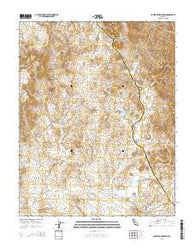 Haystack Mountain California Current topographic map, 1:24000 scale, 7.5 X 7.5 Minute, Year 2015