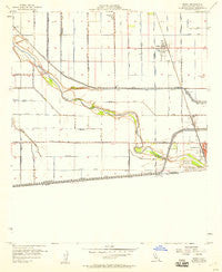 Heber California Historical topographic map, 1:24000 scale, 7.5 X 7.5 Minute, Year 1957