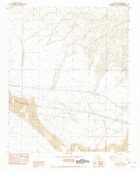 Hector California Historical topographic map, 1:24000 scale, 7.5 X 7.5 Minute, Year 1982