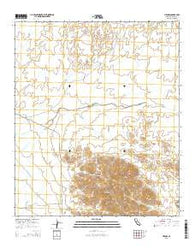 Hedges California Current topographic map, 1:24000 scale, 7.5 X 7.5 Minute, Year 2015