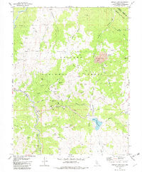 Heenan Lake California Historical topographic map, 1:24000 scale, 7.5 X 7.5 Minute, Year 1979