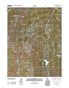 Heenan Lake California Historical topographic map, 1:24000 scale, 7.5 X 7.5 Minute, Year 2012