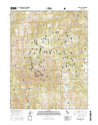 Heenan Lake California Current topographic map, 1:24000 scale, 7.5 X 7.5 Minute, Year 2015
