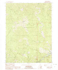 Helena California Historical topographic map, 1:24000 scale, 7.5 X 7.5 Minute, Year 1982