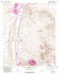 Helendale California Historical topographic map, 1:24000 scale, 7.5 X 7.5 Minute, Year 1956
