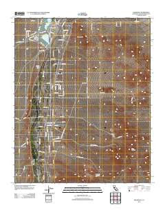 Helendale California Historical topographic map, 1:24000 scale, 7.5 X 7.5 Minute, Year 2012