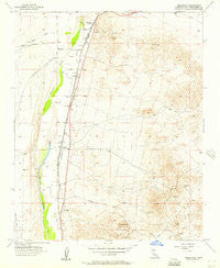 Helendale California Historical topographic map, 1:24000 scale, 7.5 X 7.5 Minute, Year 1956
