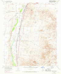 Helendale California Historical topographic map, 1:24000 scale, 7.5 X 7.5 Minute, Year 1956