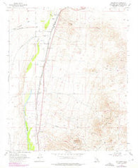 Helendale California Historical topographic map, 1:24000 scale, 7.5 X 7.5 Minute, Year 1956