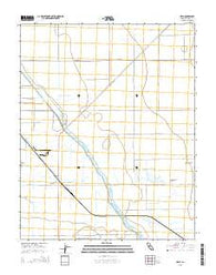 Helm California Current topographic map, 1:24000 scale, 7.5 X 7.5 Minute, Year 2015