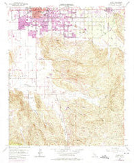 Hemet California Historical topographic map, 1:24000 scale, 7.5 X 7.5 Minute, Year 1953