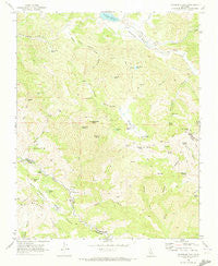 Hepsedam Peak California Historical topographic map, 1:24000 scale, 7.5 X 7.5 Minute, Year 1969