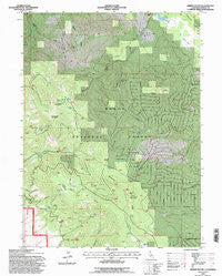 Hermit Butte California Historical topographic map, 1:24000 scale, 7.5 X 7.5 Minute, Year 1993
