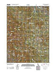 Hermit Butte California Historical topographic map, 1:24000 scale, 7.5 X 7.5 Minute, Year 2012