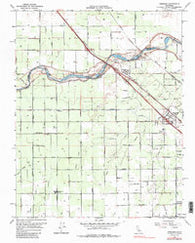 Herndon California Historical topographic map, 1:24000 scale, 7.5 X 7.5 Minute, Year 1964