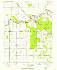 Herndon California Historical topographic map, 1:24000 scale, 7.5 X 7.5 Minute, Year 1946