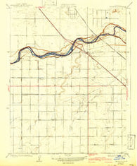 Herndon California Historical topographic map, 1:31680 scale, 7.5 X 7.5 Minute, Year 1923