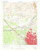 Herndon California Historical topographic map, 1:62500 scale, 15 X 15 Minute, Year 1965