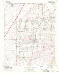 Hesperia California Historical topographic map, 1:24000 scale, 7.5 X 7.5 Minute, Year 1956