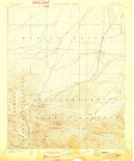 Hesperia California Historical topographic map, 1:62500 scale, 15 X 15 Minute, Year 1902
