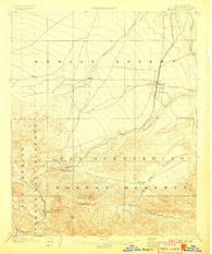 Hesperia California Historical topographic map, 1:62500 scale, 15 X 15 Minute, Year 1902