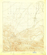 Hesperia California Historical topographic map, 1:62500 scale, 15 X 15 Minute, Year 1902