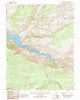 Hetch Hetchy Reservoir California Historical topographic map, 1:24000 scale, 7.5 X 7.5 Minute, Year 1992