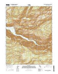 Hetch Hetchy Reservoir California Current topographic map, 1:24000 scale, 7.5 X 7.5 Minute, Year 2015