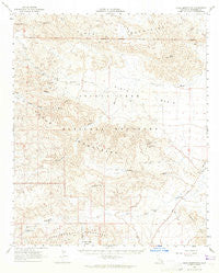 Hexie Mountains California Historical topographic map, 1:62500 scale, 15 X 15 Minute, Year 1963