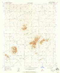 Hi Vista California Historical topographic map, 1:24000 scale, 7.5 X 7.5 Minute, Year 1957