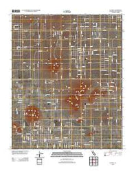 Hi Vista California Historical topographic map, 1:24000 scale, 7.5 X 7.5 Minute, Year 2012