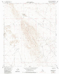 Hidalgo Mtn California Historical topographic map, 1:24000 scale, 7.5 X 7.5 Minute, Year 1954