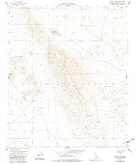 Hidalgo Mtn California Historical topographic map, 1:24000 scale, 7.5 X 7.5 Minute, Year 1954