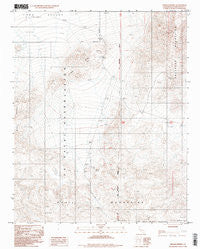 Hidden Spring California Historical topographic map, 1:24000 scale, 7.5 X 7.5 Minute, Year 1996