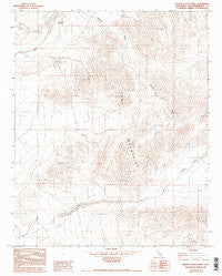Hidden Valley West California Historical topographic map, 1:24000 scale, 7.5 X 7.5 Minute, Year 1982