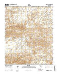 Hidden Valley East California Current topographic map, 1:24000 scale, 7.5 X 7.5 Minute, Year 2015