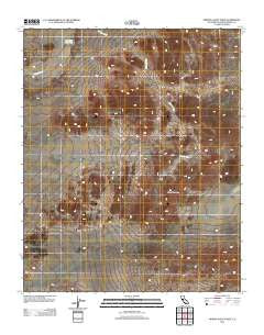 Hidden Valley West California Historical topographic map, 1:24000 scale, 7.5 X 7.5 Minute, Year 2012