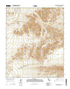 Hidden Valley West California Current topographic map, 1:24000 scale, 7.5 X 7.5 Minute, Year 2015