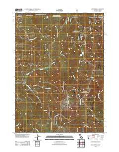 High Divide California Historical topographic map, 1:24000 scale, 7.5 X 7.5 Minute, Year 2012
