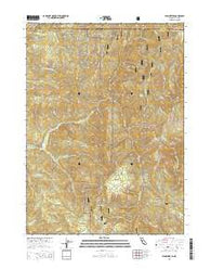 High Divide California Current topographic map, 1:24000 scale, 7.5 X 7.5 Minute, Year 2015