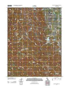 Highland Springs California Historical topographic map, 1:24000 scale, 7.5 X 7.5 Minute, Year 2012
